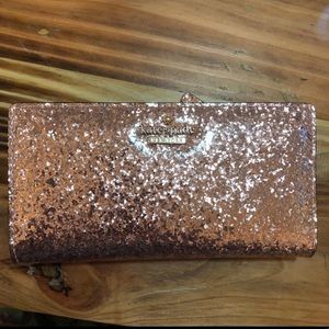 Rose Gold Kate Spade Wallet